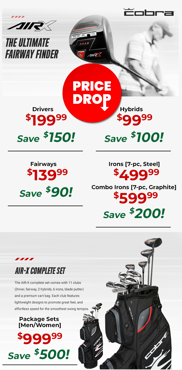 Misschien Betasten Auckland Browse Our Current Sales & Promotions | Pro Golf Discount