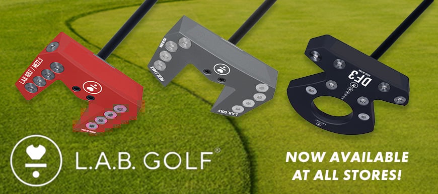 Lab Golf Putters now available at all stores