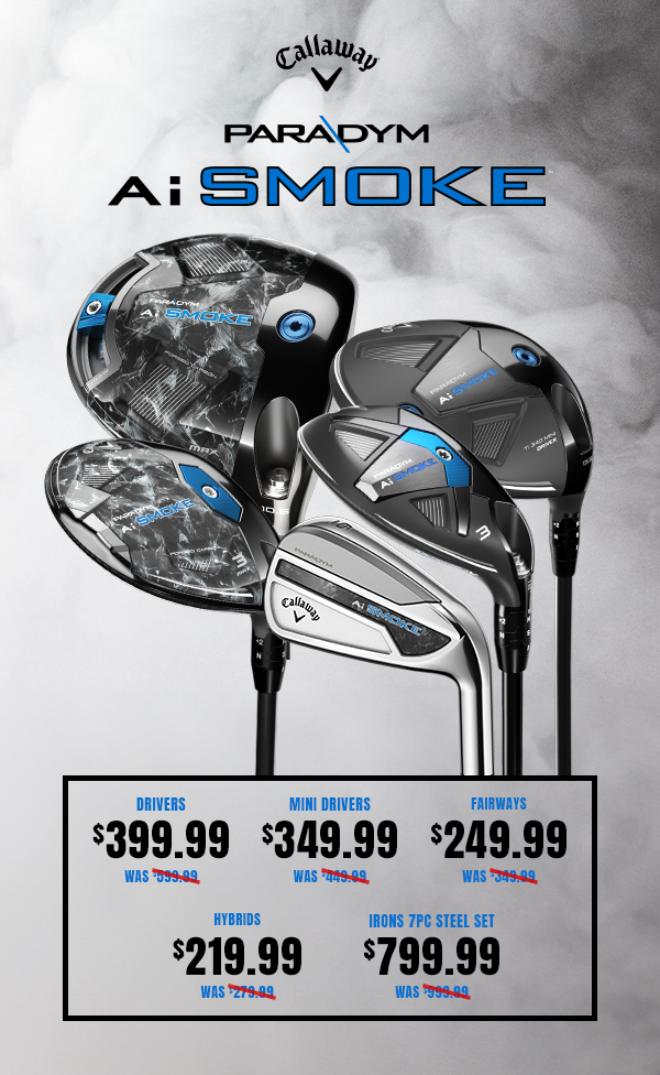 Callaway Paradym Ai Smoke On Sale