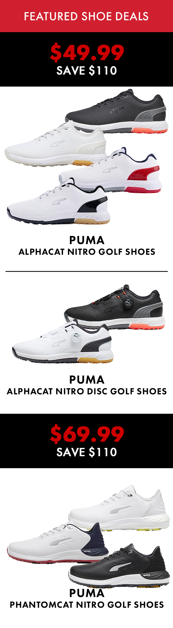 Save on Select Puma Golf Shoes