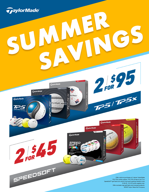 TaylorMade Summer Savings on Select Golf Balls
