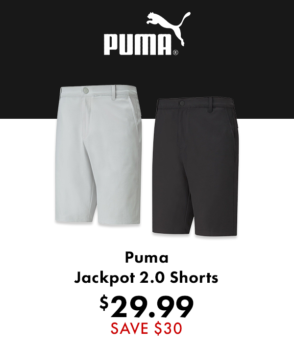 Puma Jackpot 2.0 Shorts $29.99, Save $30