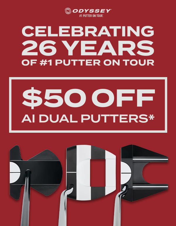 $50 Off Odyssey Ai-dual Putters